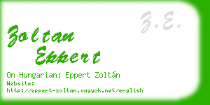 zoltan eppert business card